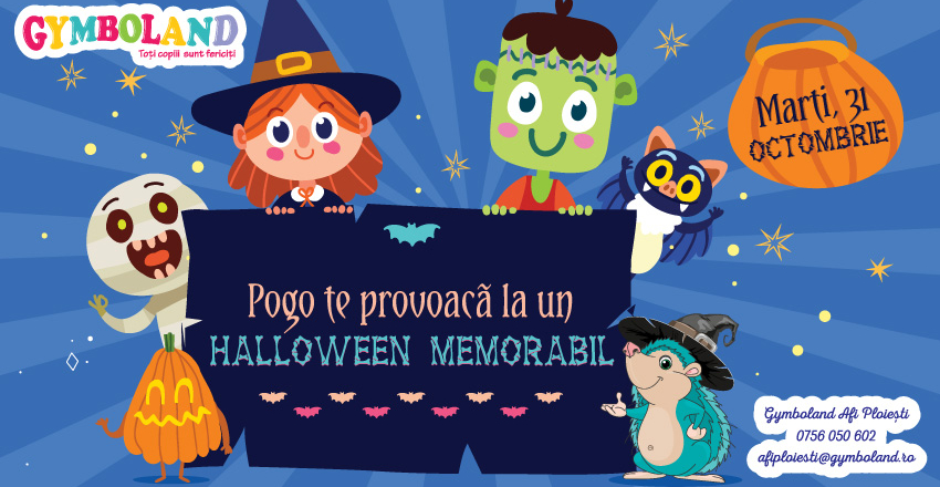 Pogo te provoaca la un Halloween memorabil