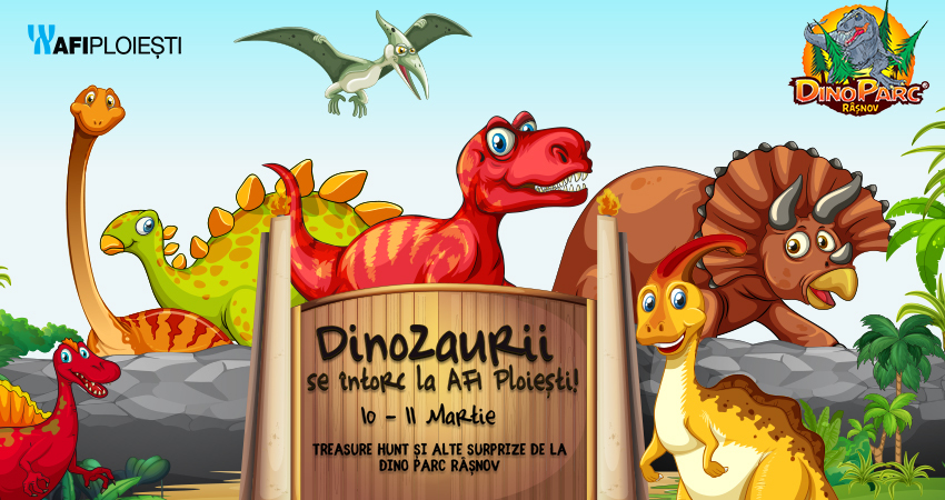 Dinozaurii se intorc la AFI Ploiesti!