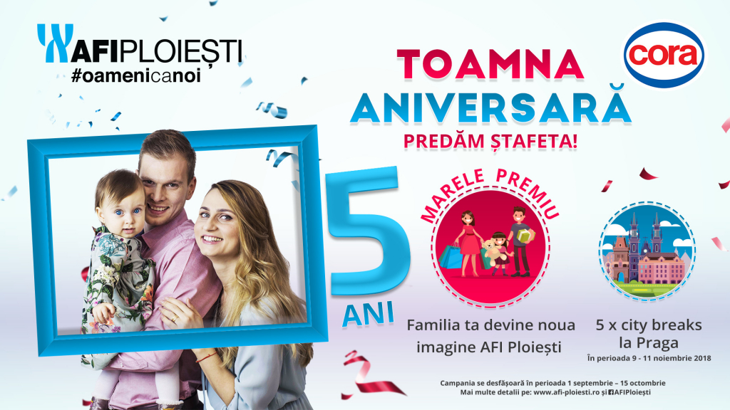 AFI Ploiești aniversează cinci ani alături de #oamenicanoi