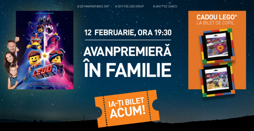 Avapremiera in familie-Marea Aventura Lego 2