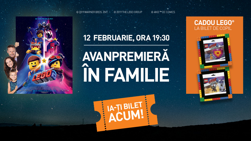 Avapremiera in familie-Marea Aventura Lego 2