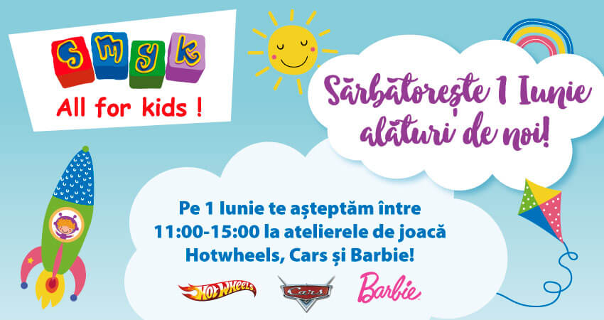 Sarbatoreste 1 iunie alaturi de noi!