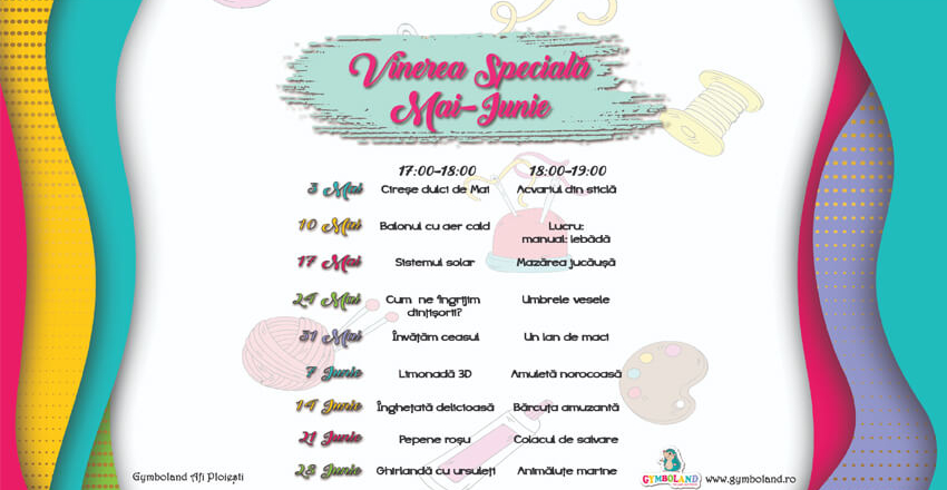 Vinerea speciala mai-iunie