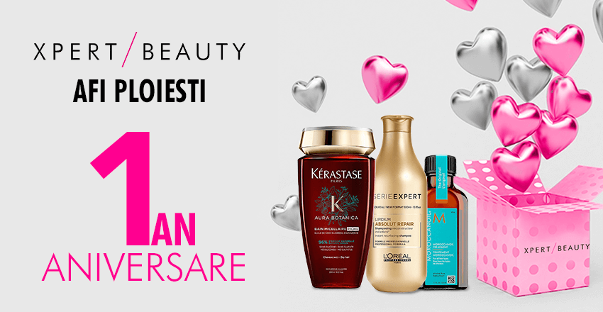 Aniversam 1 An de rasfat in magazinul nostru Xpert Beauty AFI Ploiesti!