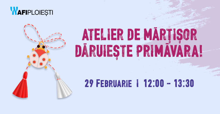 Atelier de martisor – daruieste primavara!