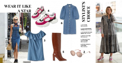 Rochia din denim