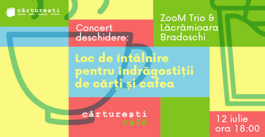 DESCHIDERE CARTURESTI CAFÉ