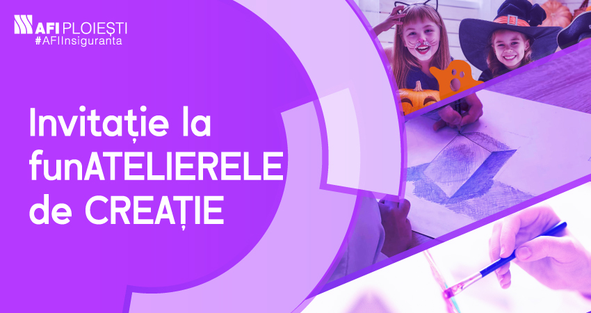INVITATIE LA funATELIERELE DE CREATIE