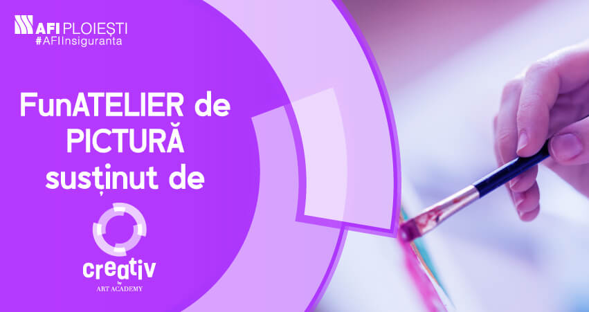 ATELIER DE PICTURA SUSTINUT DE CREATIV BY ART ACADEMY