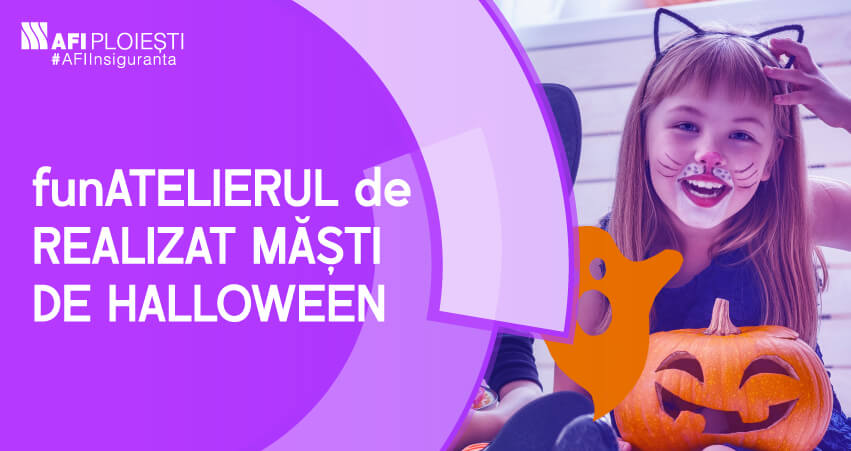 funATELIERUL DE REALIZAT MASTI DE HALLOWEEN