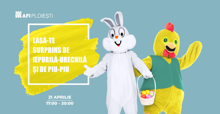 Cadouri pentru cei mici de la Iepurilă-Urechilă și Piu-Piu