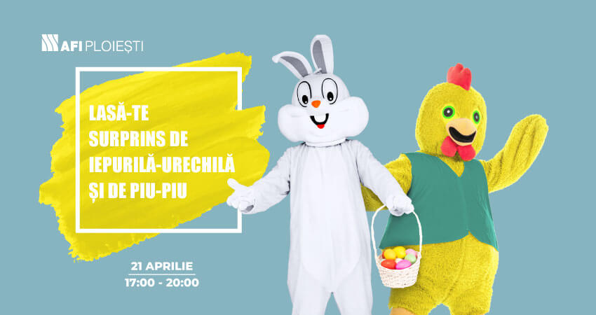Cadouri pentru cei mici de la Iepurilă-Urechilă și Piu-Piu