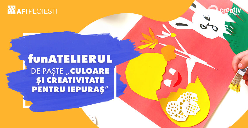 funATELIERUL de Paște „Culoare și creativitate pentru iepuraș”
