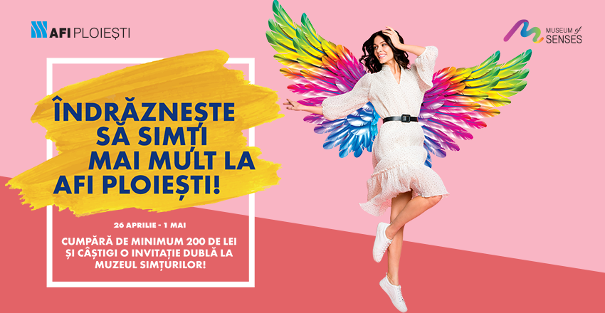 Castiga invitatii la Muzeul Simturilor