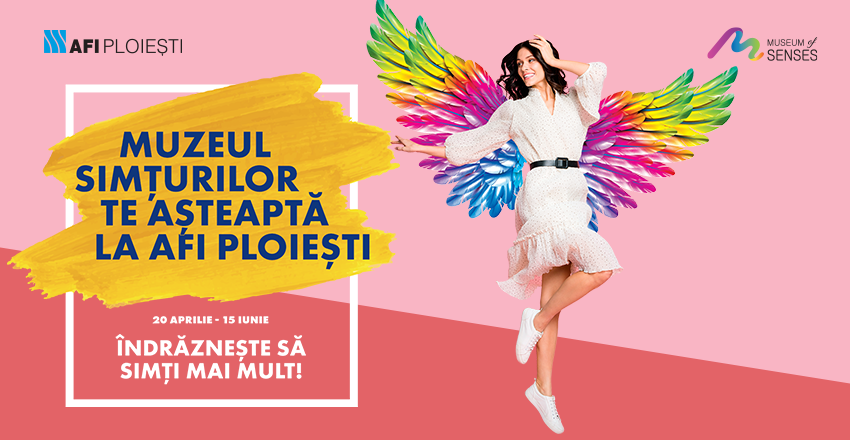Indrazneste sa simti mai mult la Muzeul Simturilor din AFI Ploiesti!