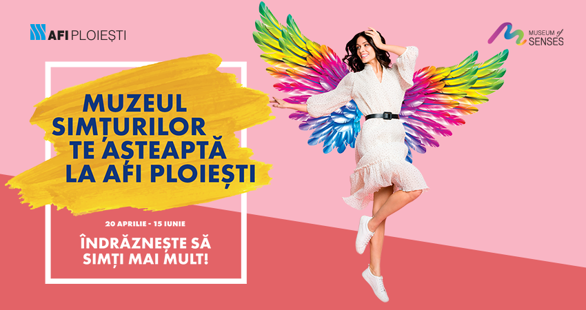 Indrazneste sa simti mai mult la Muzeul Simturilor din AFI Ploiesti!