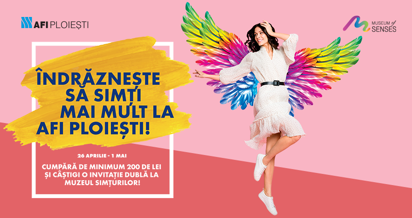 Castiga invitatii la Muzeul Simturilor