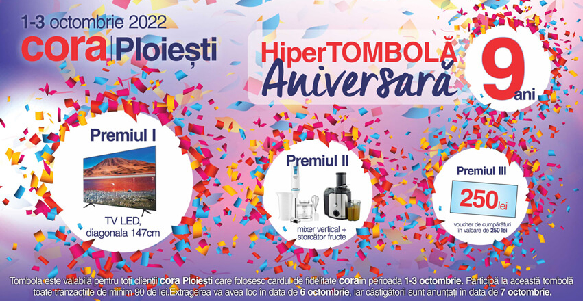 Aniversare 9 ani Cora Ploiesti
