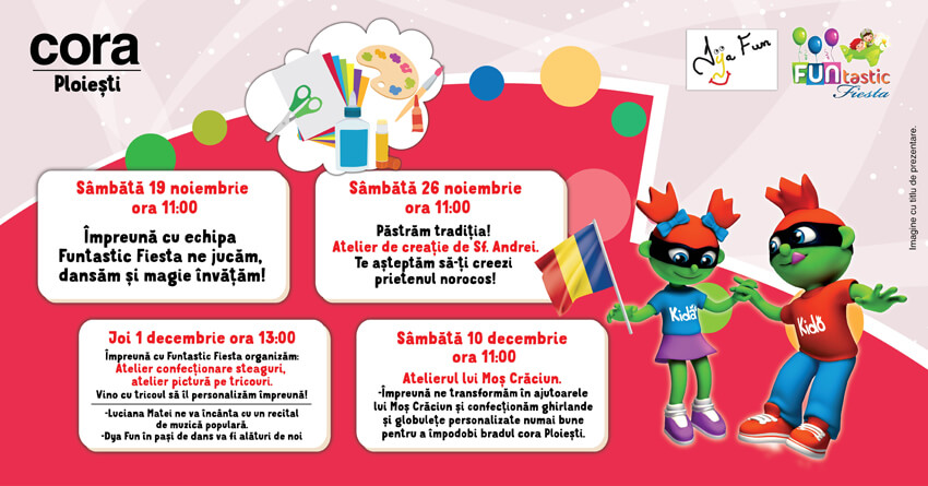 Evenimente Cora Ploiesti