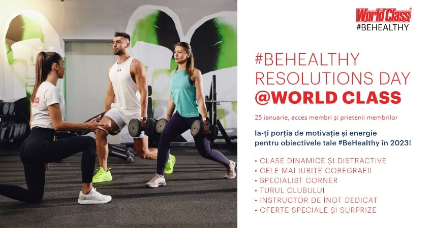 Be Healthy Resolutions Day