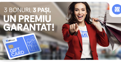 3 bonuri, 3 pași, un premiu garantat