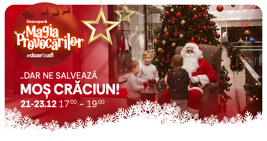 Intalneste-l pe Mos Craciun la AFI Ploiesti!