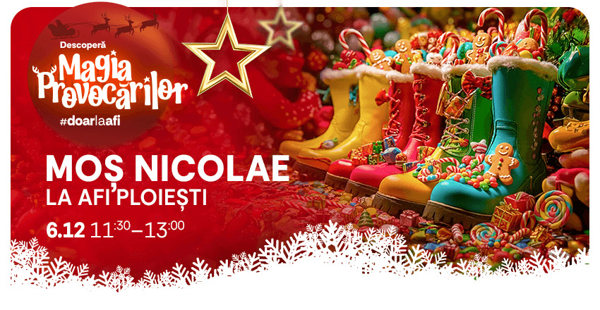 Mos Nicolae la AFI Ploiesti