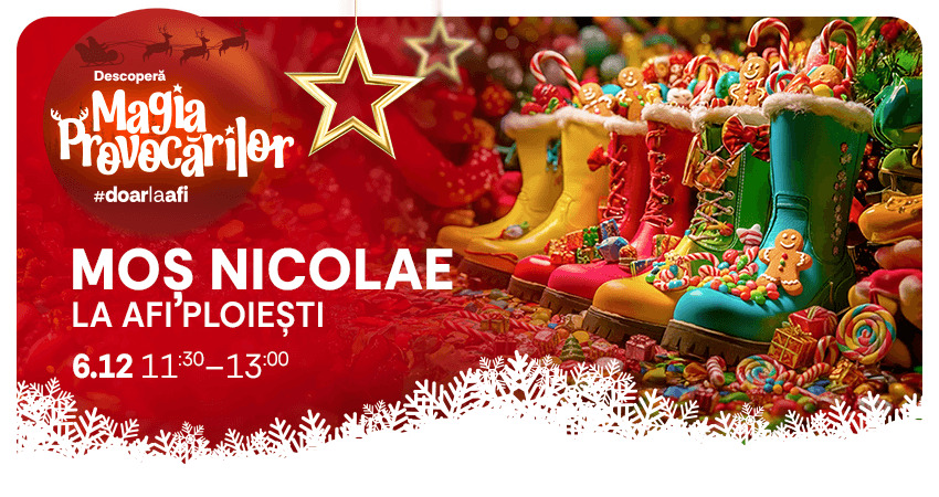 Mos Nicolae la AFI Ploiesti