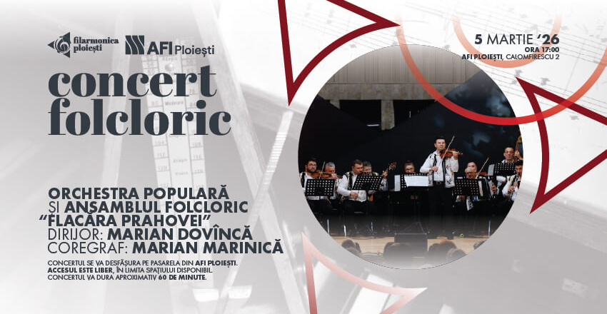 Concert folcloric @AFI Ploiești
