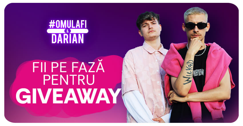 Fii pe faza pentru GIVEAWAY