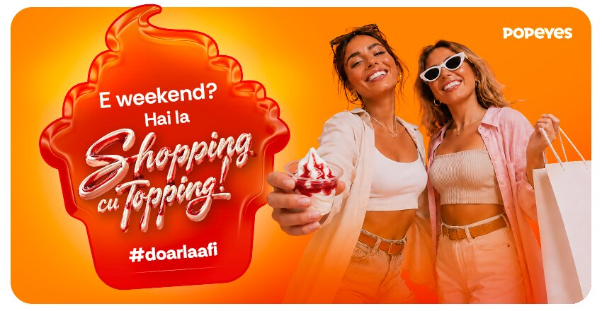 E weekend? Hai la shopping cu topping #doarlafi!