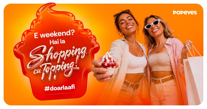 E weekend? Hai la shopping cu topping #doarlafi!
