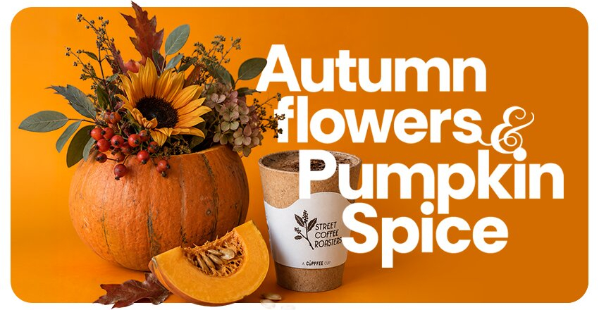 AUTUMN FLOWERS & PUMPKIN SPICE