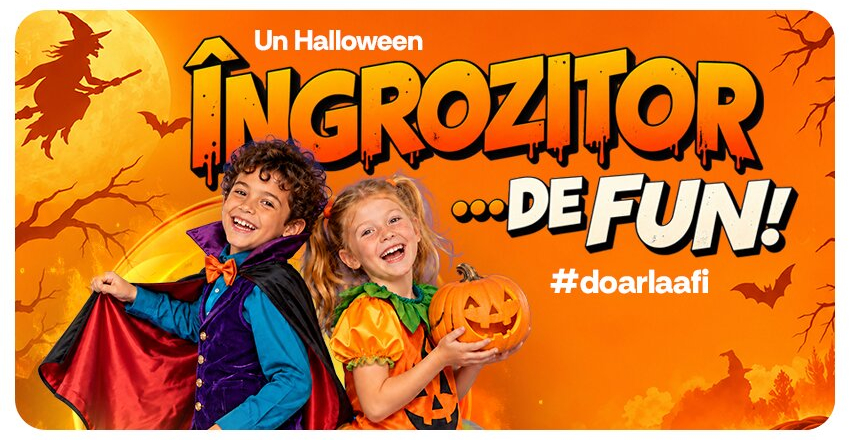Un Halloween ÎNGROZITOR …DE FUN!